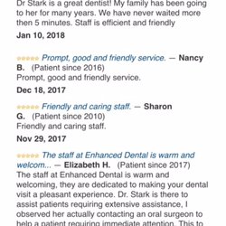 Beatrice A Stark, DDS - Patient Reviews from our website.