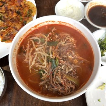 Manna - spicy beef soup - Korean Near Me - San Francisco, California Manna - spicy beef soup - Korean Near Me - San Francisco, California