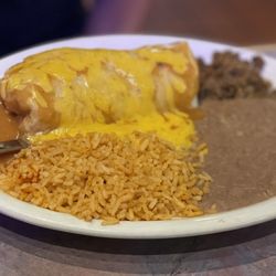 Garcia's - Burrito, rice & beans
