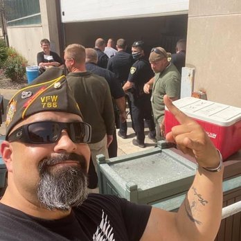 Veterans of Foreign Wars-Post 755 - Cooking 300 pork tenderloins (and sides) for local Police, Fire Fighters, EMTs, and first responders. - Springfield, Illinois Veterans of Foreign Wars-Post 755 - Cooking 300 pork tenderloins (and sides) for local Police, Fire Fighters, EMTs, and first responders. - Springfield, Illinois