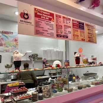 Creperia El Chisme - a display of sweets in a store - Waffles Near Me - Santa Barbara, California Creperia El Chisme - a display of sweets in a store - Waffles Near Me - Santa Barbara, California