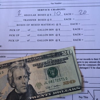 A1Shredding - He only charge me for 2 boxes - Shredding Services Near Me - Burbank, California