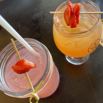 Breakfast Republic - Strawberry Lemonade and Sparkling Strawberry Screwdriver - Breakfast & Brunch Near Me - Long Beach, California Breakfast Republic - Strawberry Lemonade and Sparkling Strawberry Screwdriver - Breakfast & Brunch Near Me - Long Beach, California