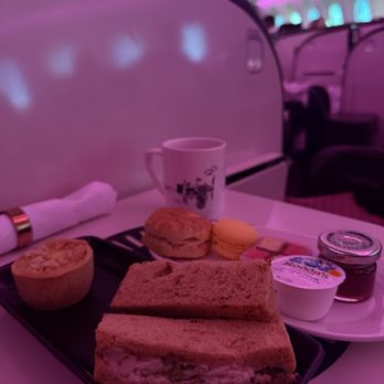 Virgin Atlantic - Afternoon tea - Airlines Near Me - London, XGL