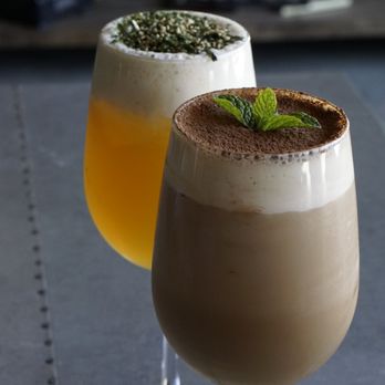 Hide Out Cafe - Seaweed Tea Latte and Tiramisu Latte - Coffee & Tea Near Me - Rowland Heights, California Hide Out Cafe - Seaweed Tea Latte and Tiramisu Latte - Coffee & Tea Near Me - Rowland Heights, California