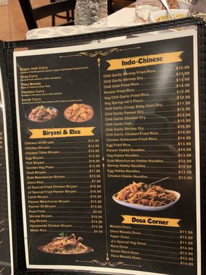 Photo of JJ'S Curry's and Biryani - Columbia, SC, US. Menu