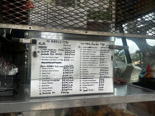Menu photo 6 K & K Kitchen Honolulu, HI