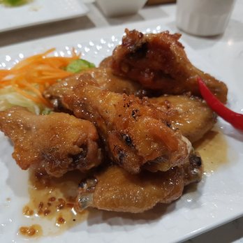 Pho Black Bull - Chicken Wing with a honey/fish sauce glaze - 7 wings per order - Vietnamese Near Me - Mississauga, Ontario Pho Black Bull - Chicken Wing with a honey/fish sauce glaze - 7 wings per order - Vietnamese Near Me - Mississauga, Ontario
