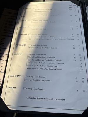 Menu photo 8 The Ramp Restaurant & Bar Burbank, CA Menu photo 8 The Ramp Restaurant & Bar Burbank, CA
