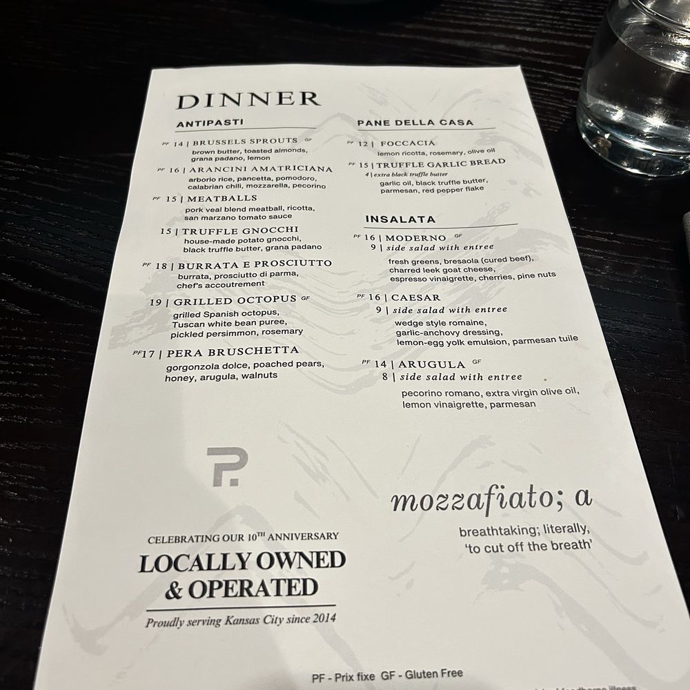 dinner menu dinner menu
