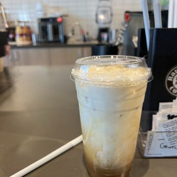 Rare Earth Coffee  - Pistachio creme latte - Coffee & Tea Near Me - Los Banos, California