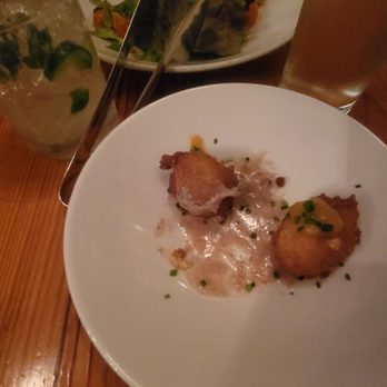Miller Union - Corn fritters and Local Greens - Southern Near Me - Atlanta, Georgia