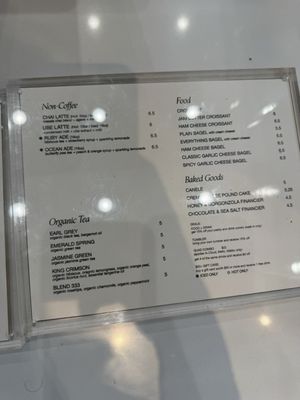 Menu photo 2 6xs Coffee Dtla Los Angeles, CA