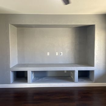 Response Crew - After, large tv space, room for shelves if wanted. - Handyman Near Me - Scottsdale, Arizona Response Crew - After, large tv space, room for shelves if wanted. - Handyman Near Me - Scottsdale, Arizona