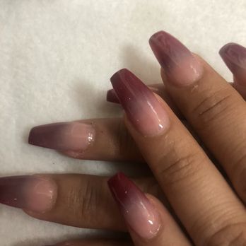 US Nails - Burgundy ombré - Nail Salons Near Me - San Diego, California US Nails - Burgundy ombré - Nail Salons Near Me - San Diego, California