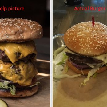 The Copper Rocket - The burger is a lie.  Don't get fooled by the pic. - American Near Me - Maitland, Florida
