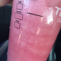 My Pink Drinks have never looked like this before!