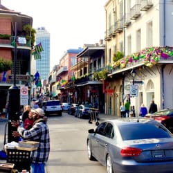 Grand Ventures Travel - Royal street behind the Cathedral in the French Quarter, New Orleans, Louisiana.