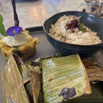 Anantara - Fish polichattu with kappa and ghee rice - Indian Near Me - Fremont, California
