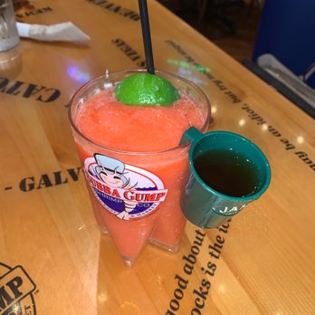 Bubba Gump Shrimp - Strawberry Margarita with grand marnier - Southern Near Me - Biloxi, Mississippi