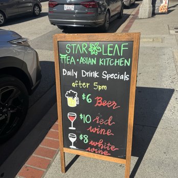 Star Leaf - Tea Rooms Near Me - Orange, California