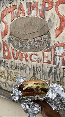 Stamps Super Burgers by null