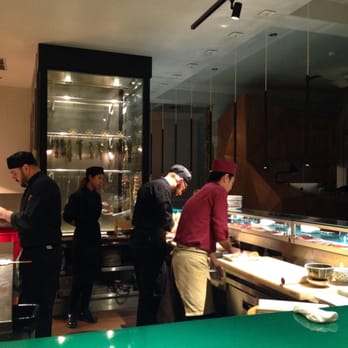 Yashin Ocean House - Chef at work on the open kitchen/bar - Japanese Near Me - London, XGL