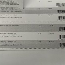 Real Canadian Superstore - Receipt Proof of purchase