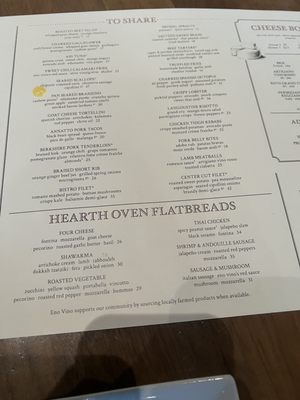 Menu photo 7 Eno Vino Downtown Madison, WI