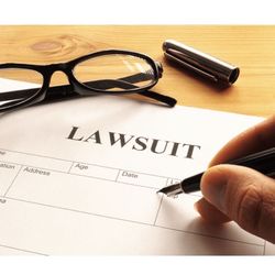 Mobile Notary 24/7 - Client should fill out their information when filing a lawsuit.