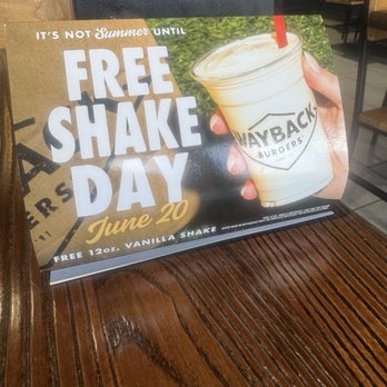 Wayback Burgers - Free shake day - American Near Me - Orlando, Florida Wayback Burgers - Free shake day - American Near Me - Orlando, Florida