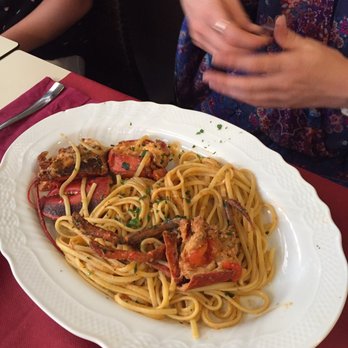 The Bramble - Linguini with lobster. - Burgers Near Me - Rome, RM The Bramble - Linguini with lobster. - Burgers Near Me - Rome, RM