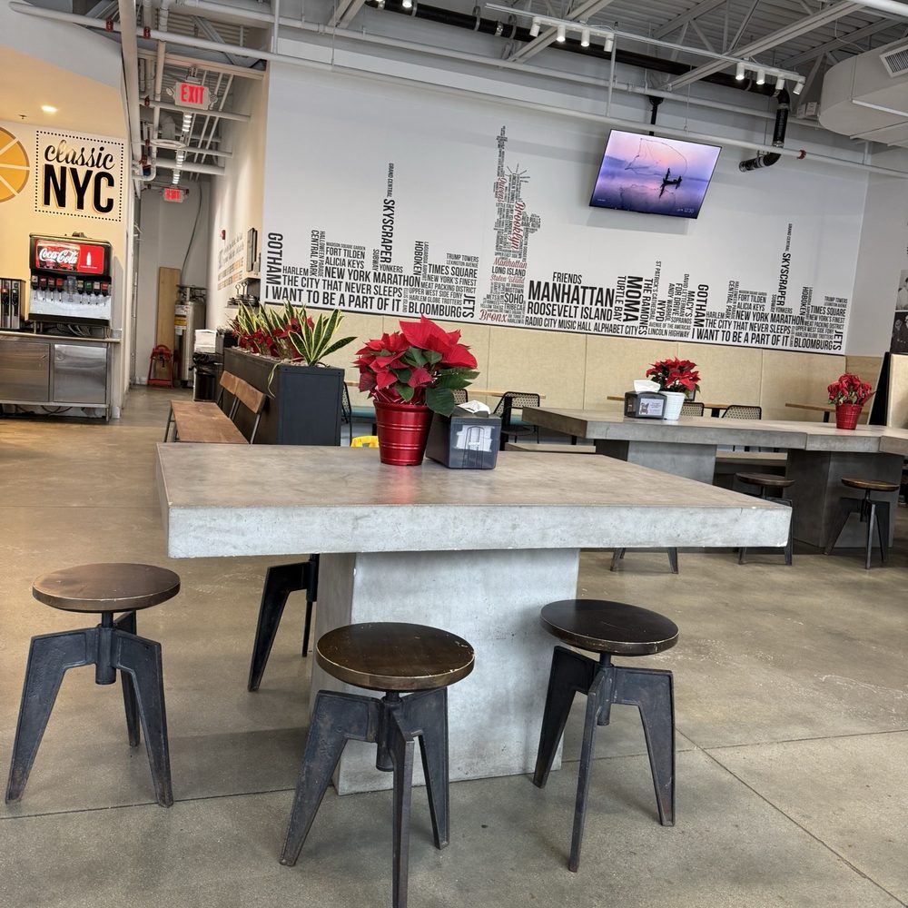 Manhattan Pizza - View of the seating area and soda fountain - Pizza Near Me - Frederick, Maryland