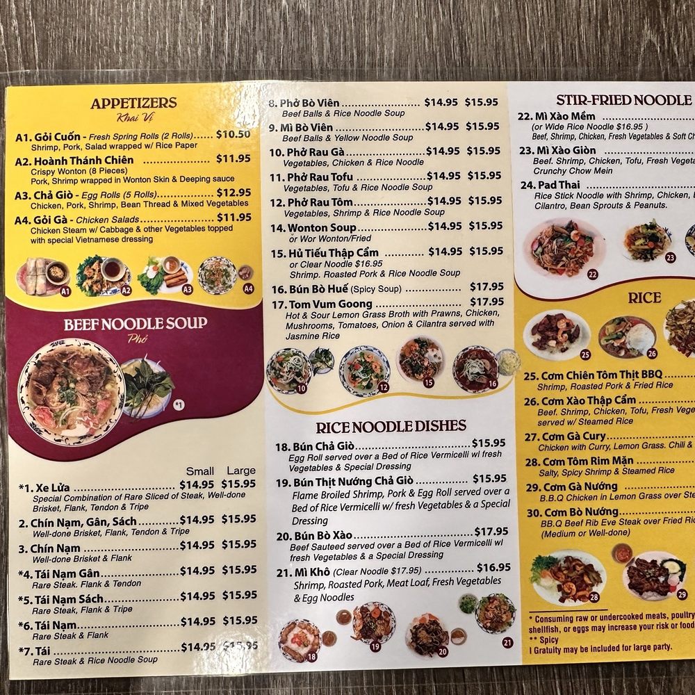 Menu Menu