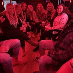 Diamond Limousine - Inside the party bus