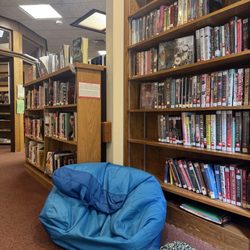 Dimmick Memorial Library - Bean bag seating