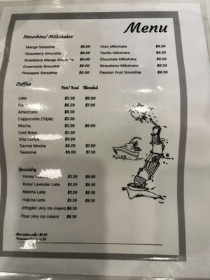 Menu photo 1 The Pond Arcadia, CA