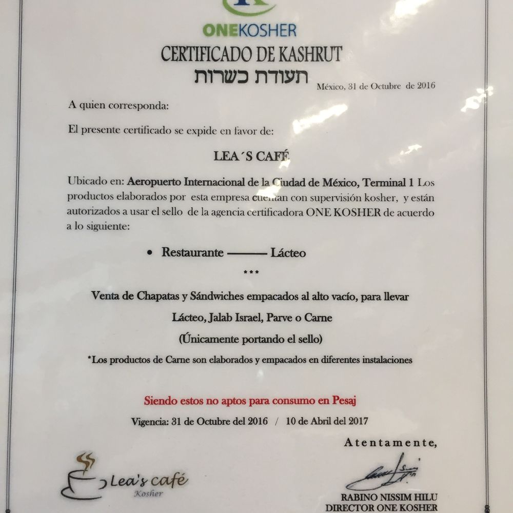 Lea's Cafe - Kosher Near Me - Ciudad de México, DIF Lea's Cafe - Kosher Near Me - Ciudad de México, DIF
