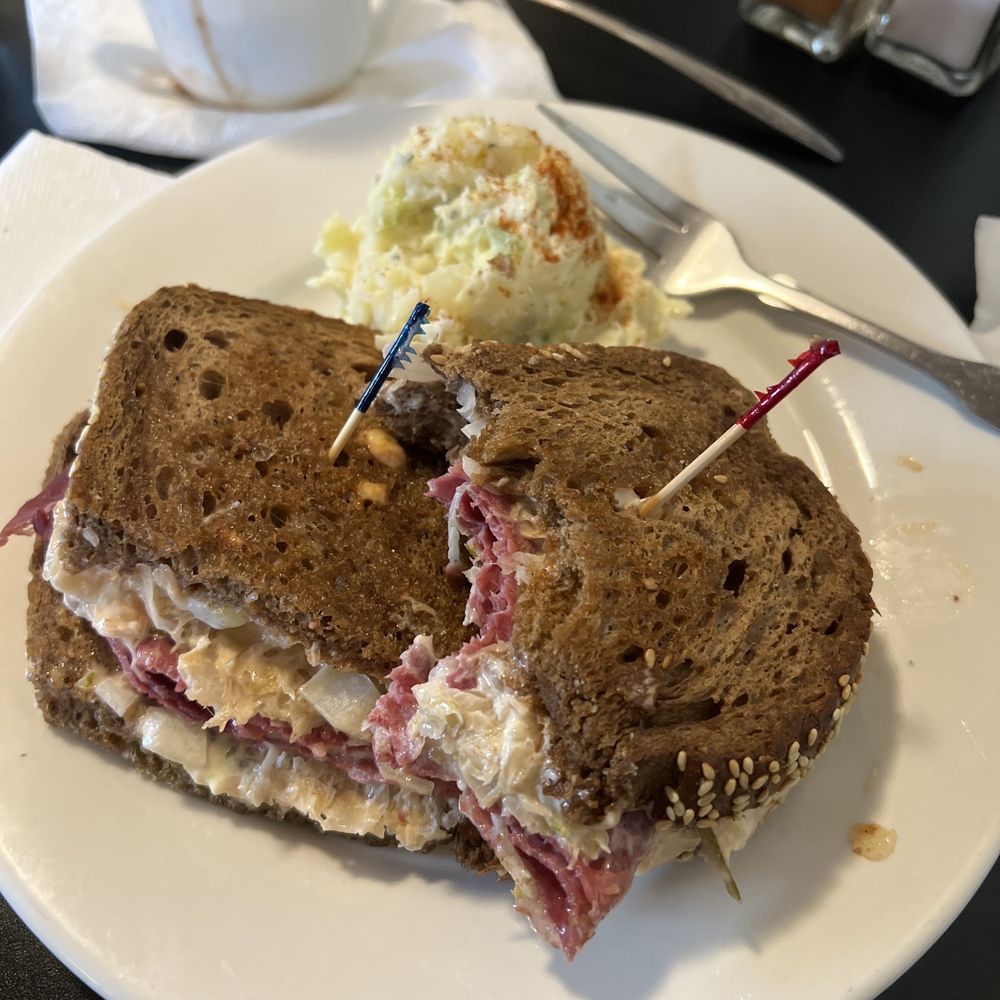 Mountain Grill - Rueben and potato salad - Bakeries Near Me - Clayton, Georgia Mountain Grill - Rueben and potato salad - Bakeries Near Me - Clayton, Georgia
