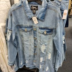 Rainbow Apparel - A jean jacket