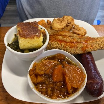 Shugs Comfort Food - Catfish combo... - Comfort Food Near Me - Bellevue, Nebraska Shugs Comfort Food - Catfish combo... - Comfort Food Near Me - Bellevue, Nebraska