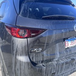 Sudz Car Wash Detail - Rear after wash