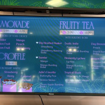 The Boba Bar - Menu - Bubble Tea Near Me - Omaha, Nebraska The Boba Bar - Menu - Bubble Tea Near Me - Omaha, Nebraska