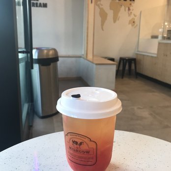 Sweet Cow Cafe - Watermelon green tea with aloe - Ice Cream & Frozen Yogurt Near Me - Pasadena, California Sweet Cow Cafe - Watermelon green tea with aloe - Ice Cream & Frozen Yogurt Near Me - Pasadena, California