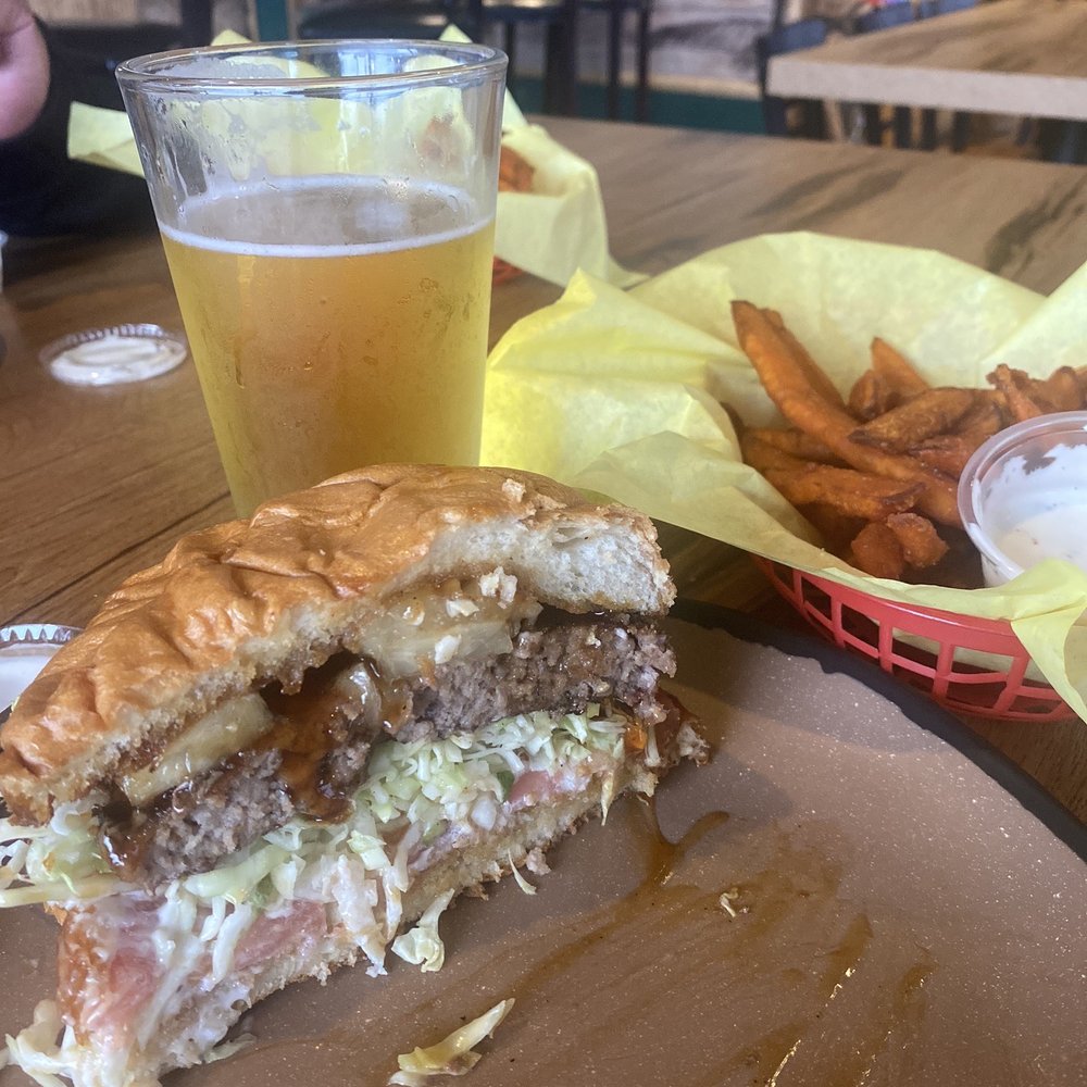 Big Kahuna's - Teriyaki burger, longboard brew, sweet potato fries - Hawaiian Near Me - Imperial Beach, California Big Kahuna's - Teriyaki burger, longboard brew, sweet potato fries - Hawaiian Near Me - Imperial Beach, California