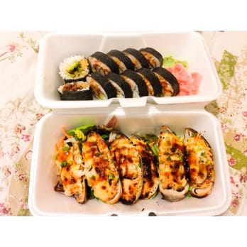 Wasabi - Forget what the roll was but the green mussels definitely stole the show!! A must order! - Sushi Bars Near Me - San Antonio, Texas Wasabi - Forget what the roll was but the green mussels definitely stole the show!! A must order! - Sushi Bars Near Me - San Antonio, Texas
