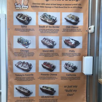 Tasty Dawg - Menu 1 - Hot Dogs Near Me - Columbus, Ohio Tasty Dawg - Menu 1 - Hot Dogs Near Me - Columbus, Ohio