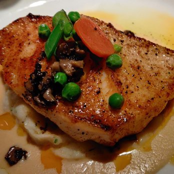 Ocean Prime - Chilean sea bass, a little thin but still moist inside - Seafood Near Me - Denver, Colorado