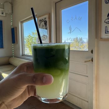 Más o Menos - Matcha lemonade - Cocktail Bars Near Me - Joshua Tree, California