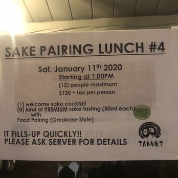 Tanuki - Special event - Sushi Bars Near Me - San Diego, California Tanuki - Special event - Sushi Bars Near Me - San Diego, California